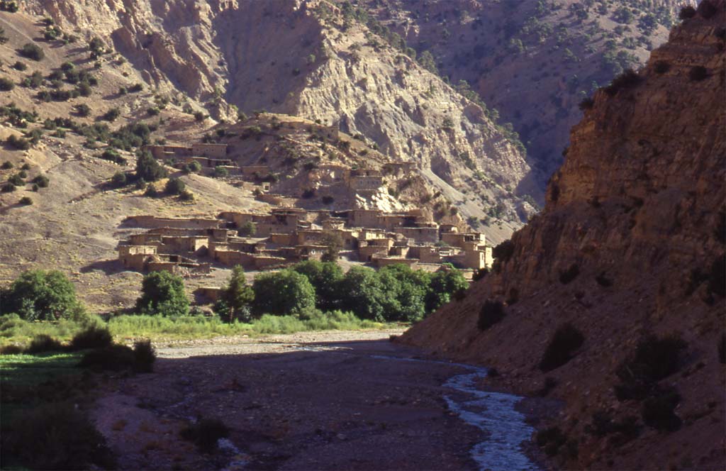 Aït Hamza sur l’oued Tessaout, le 3 août 1994