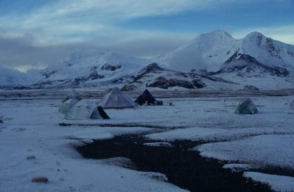 Les alentours de la laguna Ccasccana après l’orage, le 14 août 1996