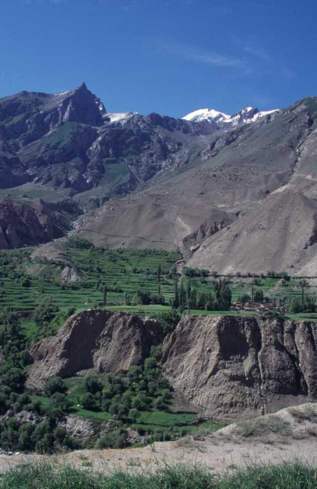 Vue d’Askole (ou peut-être Kurpe), le 6 août 1999