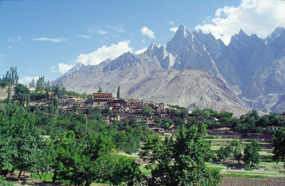 Macchlu près de Khaplu, le 22 août 1999