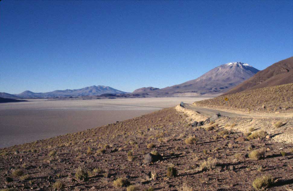 Le salar de Carcote, le 16 août 2000