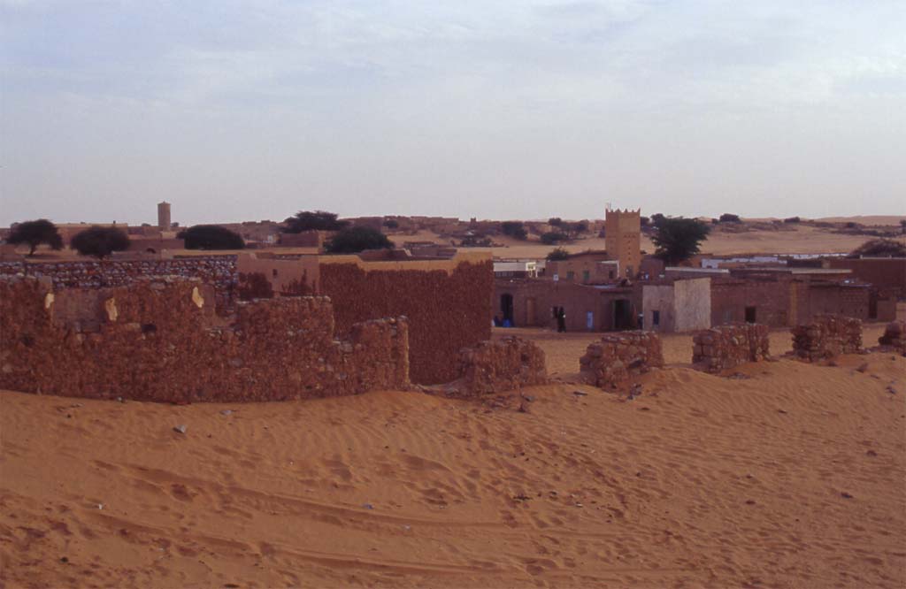 Vue générale de Chinguetti, le 19 mars 2000