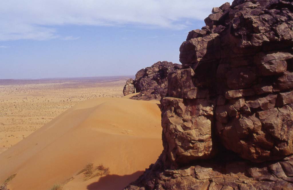 Sur le cordon de Zerga, le 24 mars 2000