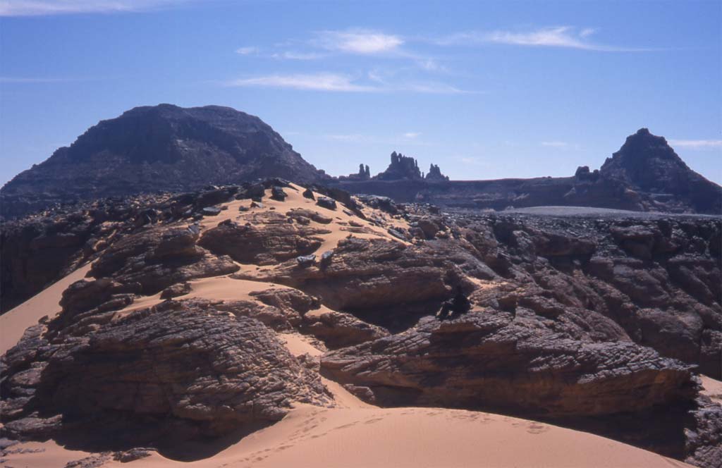 Au-dessus de l’oued Tin Tamal Barat, le 17 février 2002