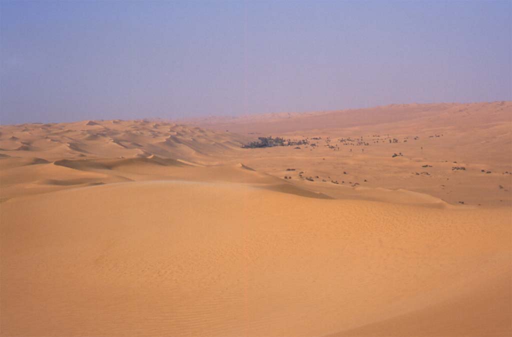 Balade dans l’erg d’Ubari, le 22 février 2002