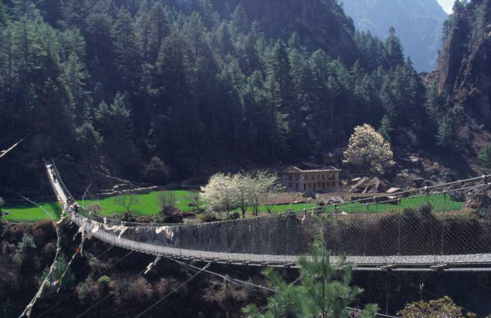 Le pont suspendu de Jorsalé