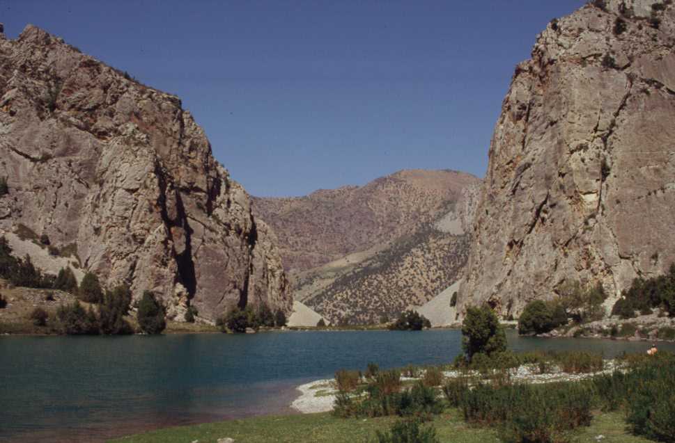 Le lac de Tchoukourak, le 15 août 2004