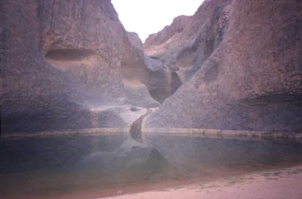 La grande guelta de Timia, le 16 février 2004