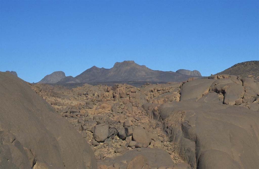 Paysage du massif de la Taessa, le 30 décembre 2004