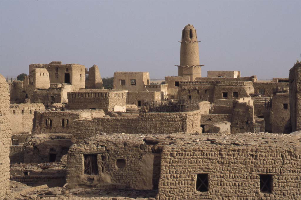 Vue du quartier d’El Qasr à Dakhla, le 18 avril 2005