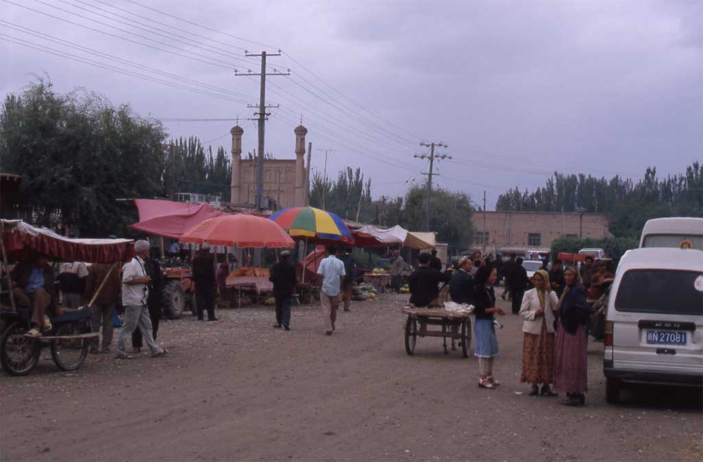 La petite ville d’Opal à l’aller (8 août 2005)