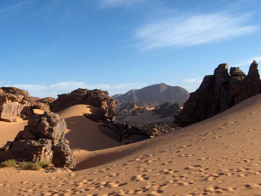 Les environs de Tisras, le 6 mars 2006