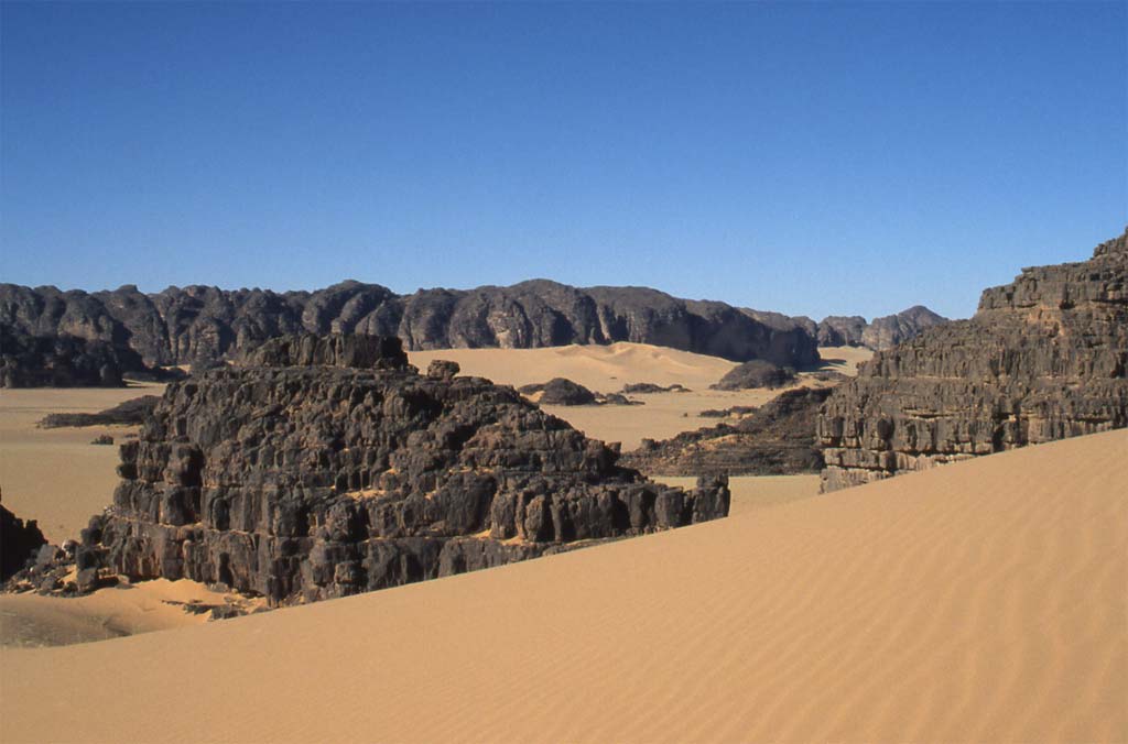 L’un des derniers paysages de la zone de dunes, le 8 mars 2006