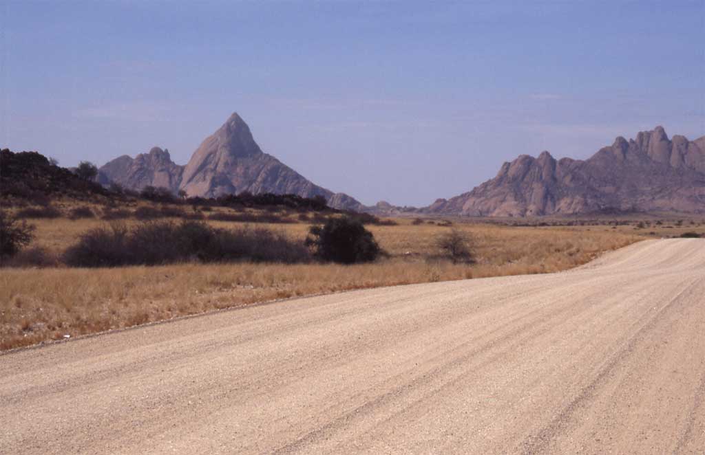 Arrivée à Spitzkoppe, le 28 décembre 2006