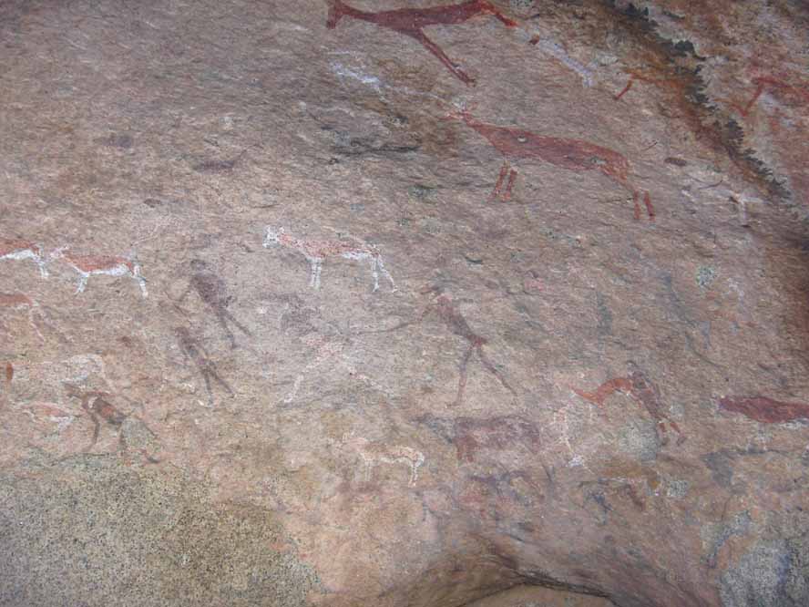 La fresque de la Dame Blanche du Brandberg, le 29 décembre 2006