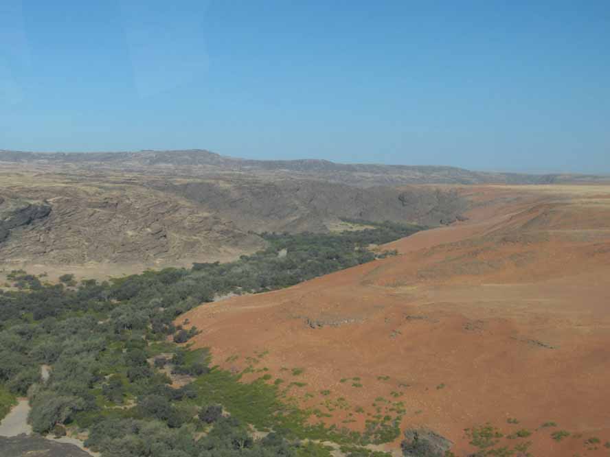 Le splendide cañon de Kuiseb, le 30  décembre 2006