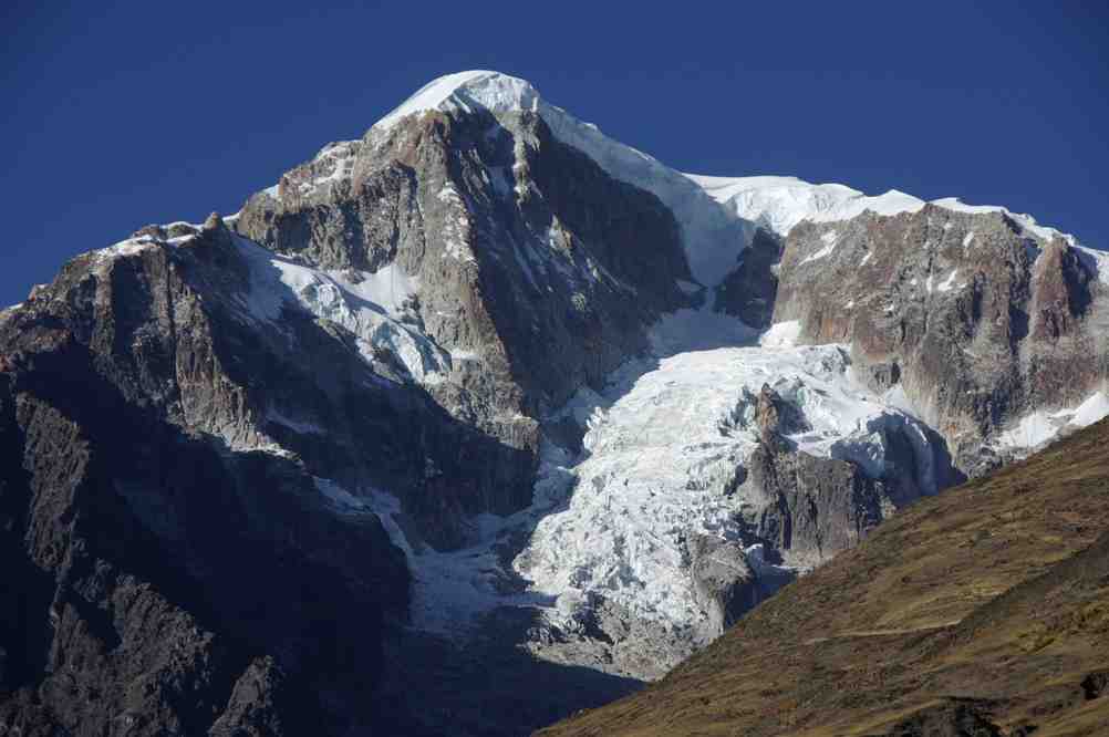 Le pico del Norte, au petit matin le 4 août 2008