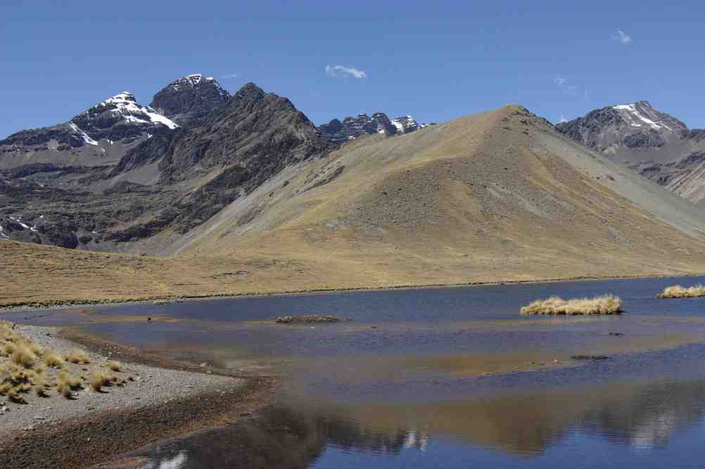 Lac près du camp intermédiaire, le 10 août 2008