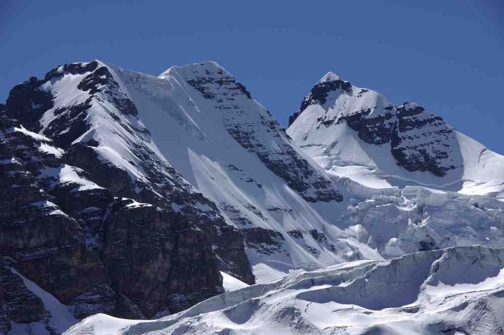 Le Condoriri et ses glaciers, le 11 août 2008