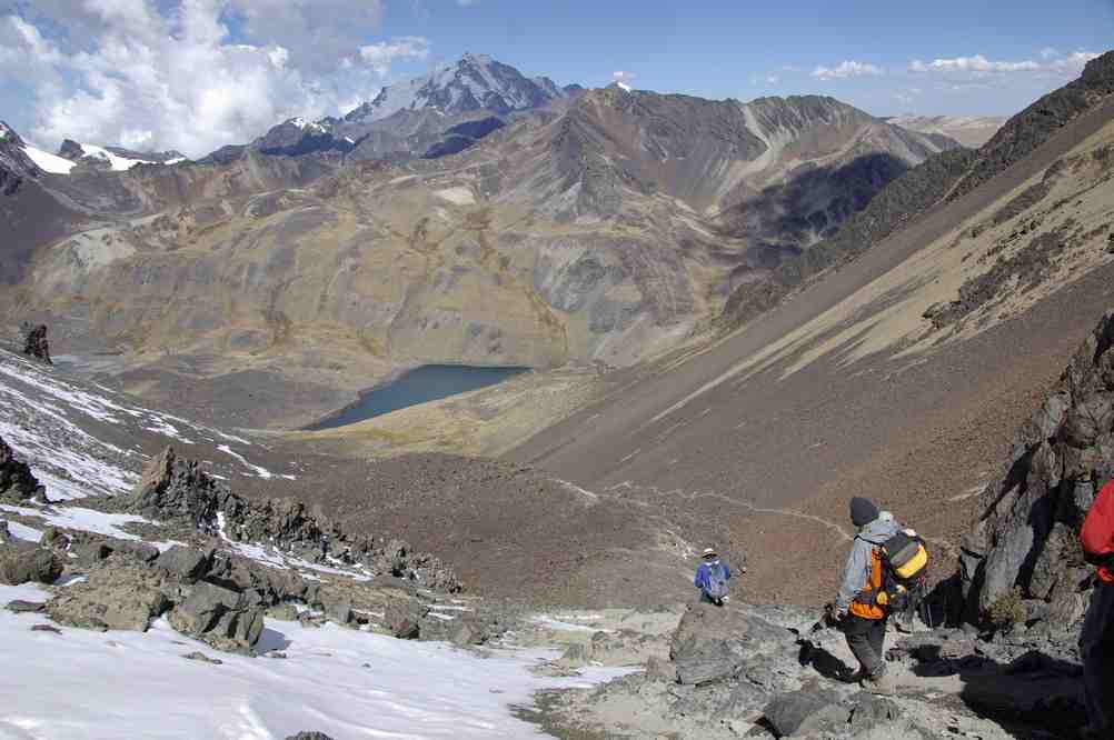 Descente du col des Autrichiens, le 11 août 2008