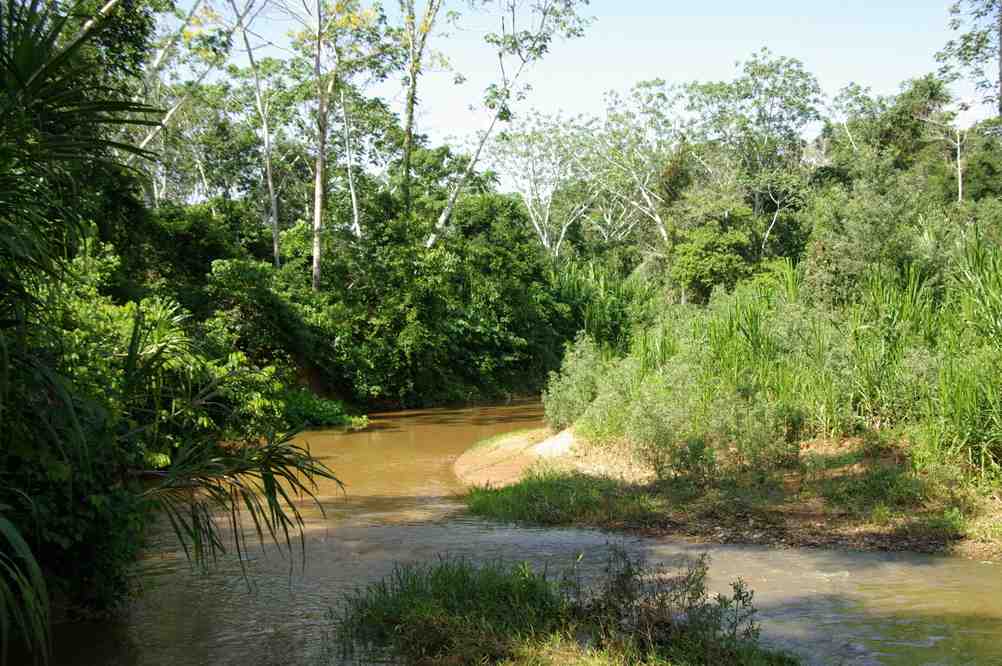 Petite rivière rencontrée pendant la randonnée, le 16 août 2008