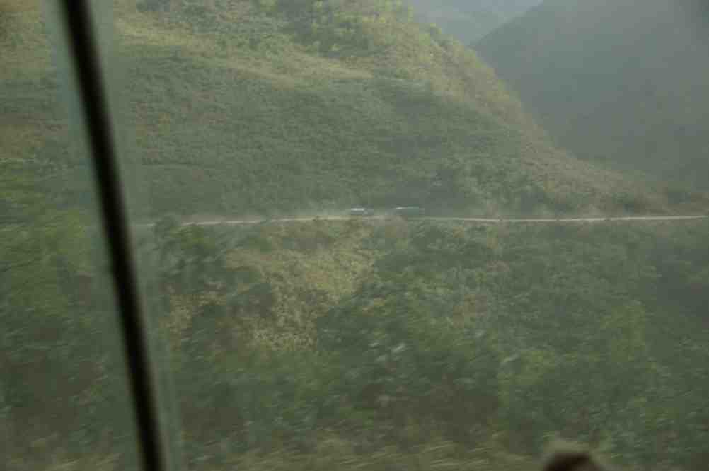 Sur la route entre l’Amazonie et La Paz, le 16 août 2008