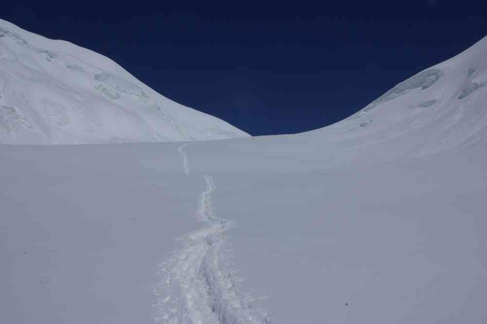 Le plateau du Karlytau (Карлытау) pendant la redescente, le 21 août 2009