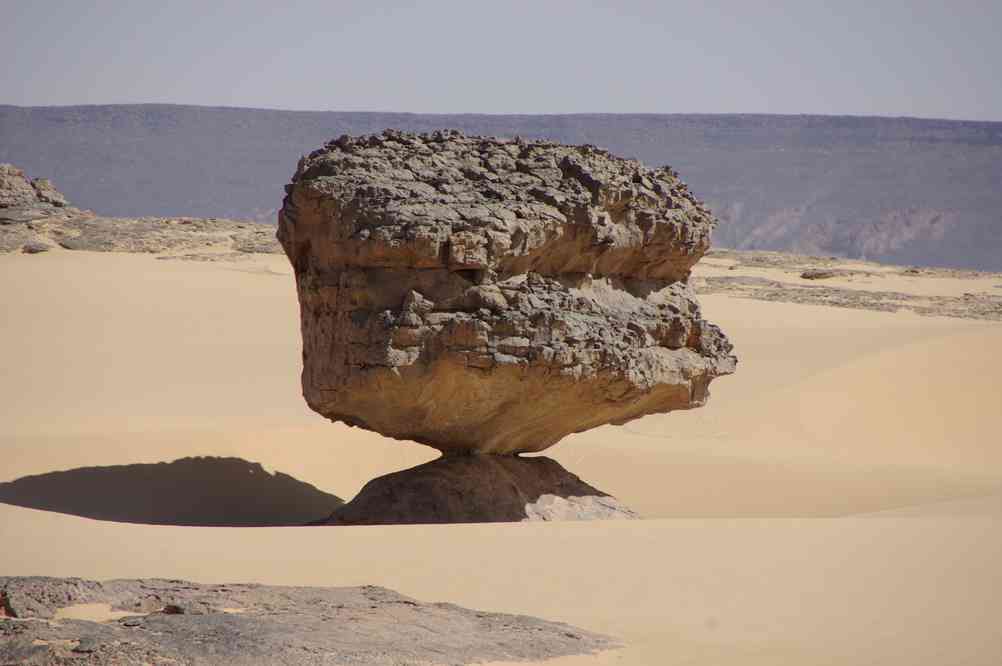 Les formations de grès d’Akbaté, le 3 février 2010