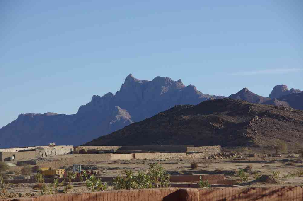 Depuis l’auberge de Tamanrasset, le 24 janvier 2010