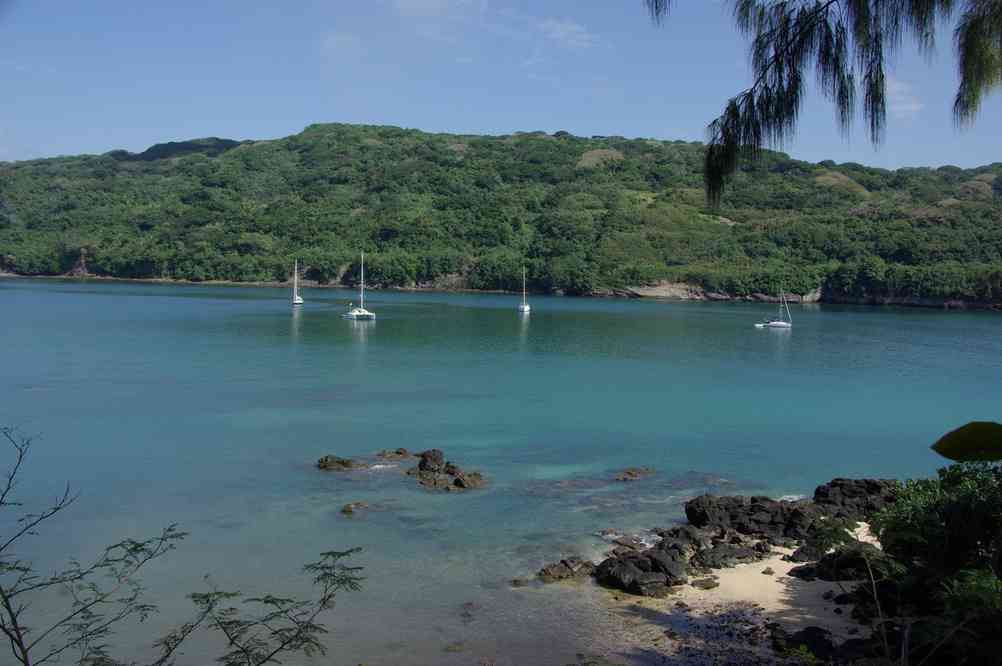 La baie de Port-Résolution au petit matin, le 13 août 2011