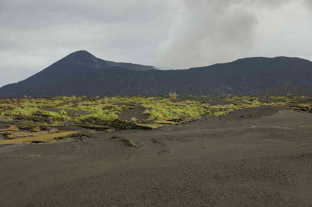 Le Bembow vu depuis la caldeira, le 17 août 2011