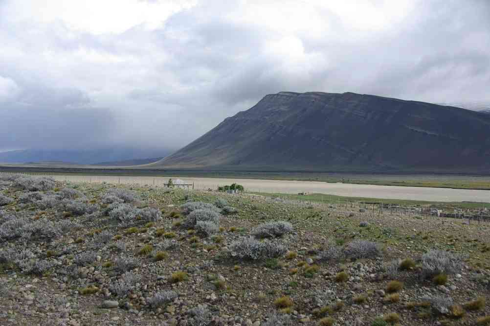 Arrêt venteux en direction d’El Chaltén, le 8 novembre 2012