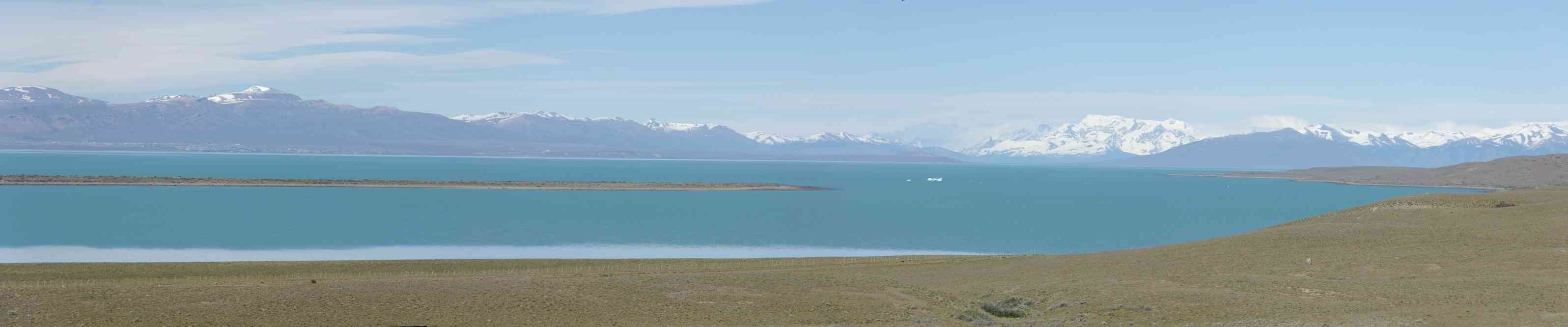 Calafate et le lac Argentino, le 12 novembre 2012