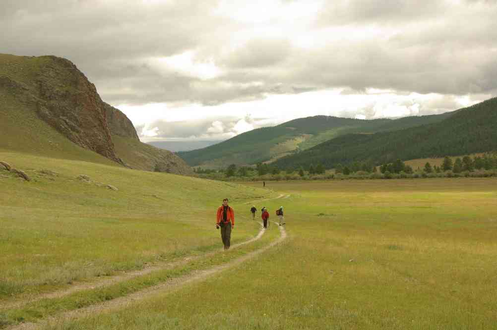 Vallée de la rivière Ölziit gol (Ѳлзийт гол), le 10 août 2013