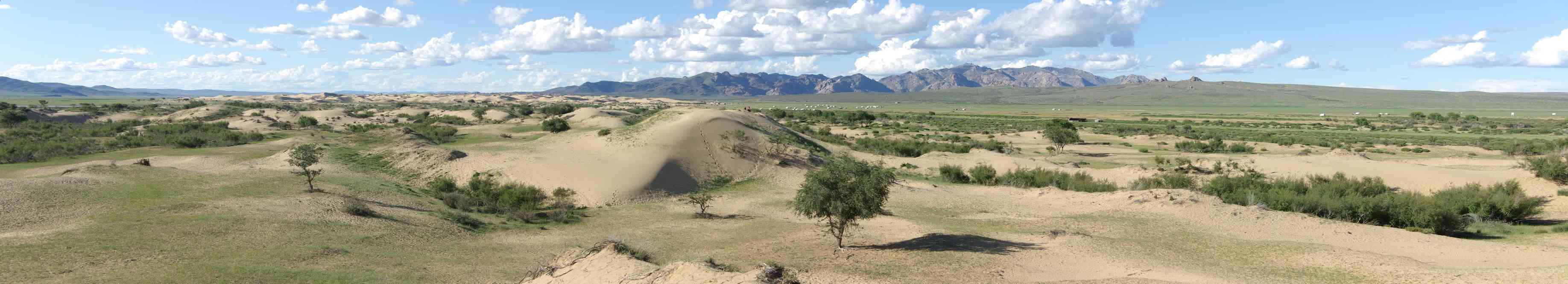 Dune dans le « Bayan Gobi », le 21 août 2013