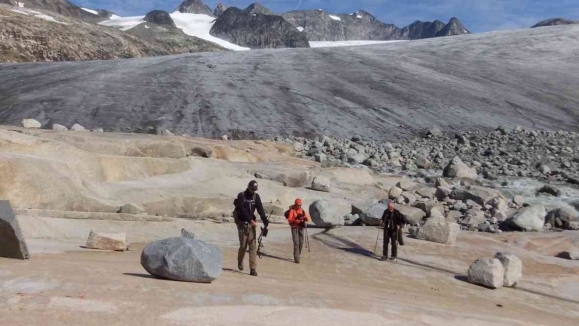 Il y a 10 ans ces dalles étaient sous la glace, le 15 juillet 2014