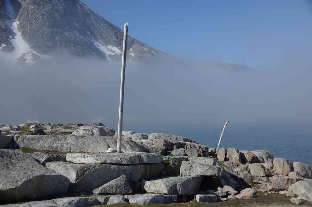 Près de notre camp dans l’île d’Angmagssalik, le 7 juillet 2014