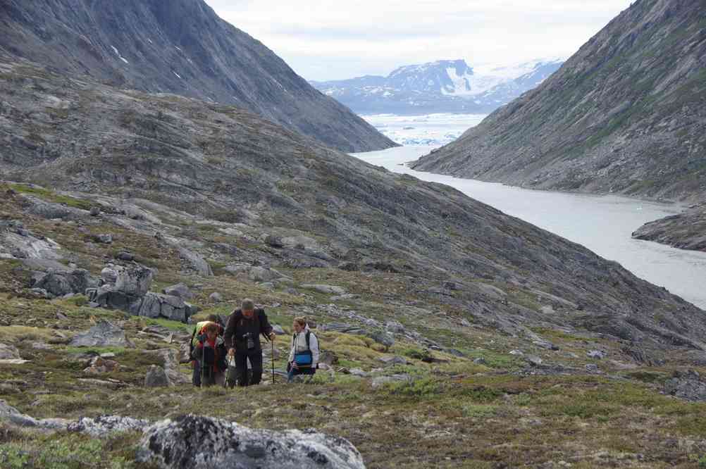 Petit fjord étroit, le 9 juillet 2014 Petit fjord étroit, le 9 juillet 2014