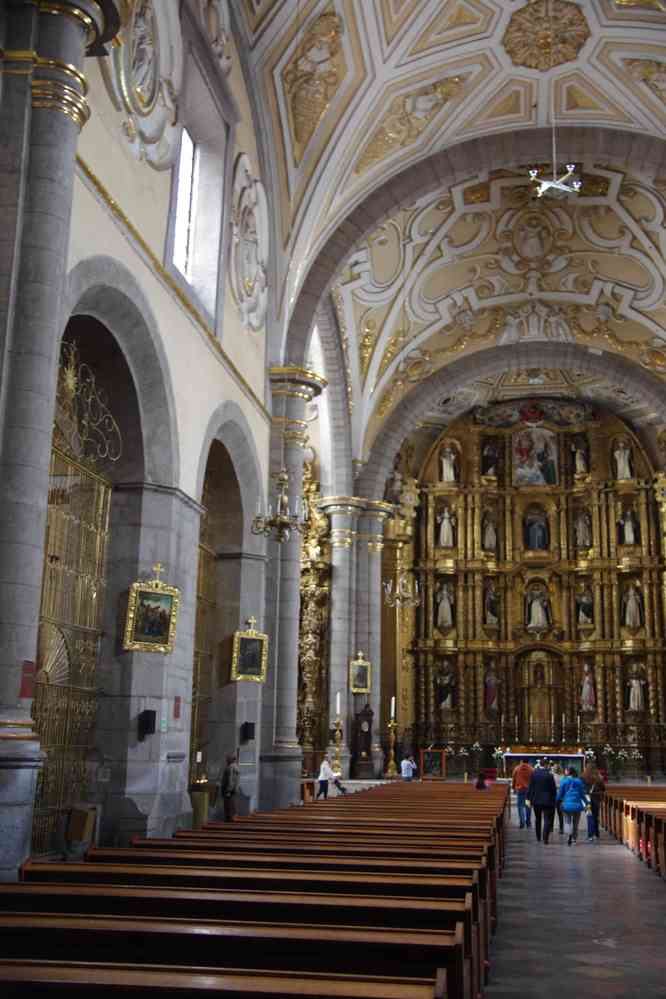 Intérieur de l’église Saint-Dominique, le 18 janvier 2016