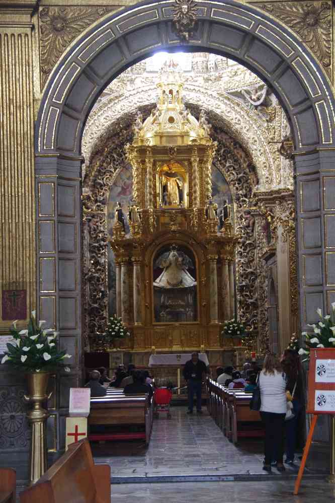 La chapelle du Rosaire dans l’église Saint-Dominique, le 18 janvier 2016