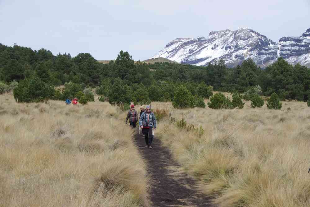 Randonnée au pied de l’Iztaccíhuatl, le 19 janvier 2016