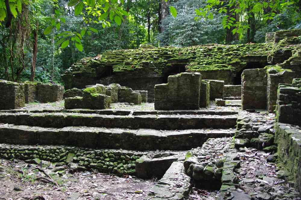 Accès au site de Palenque par la petite porte, le 23 janvier 2016