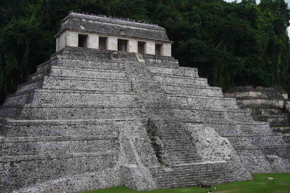 Palenque (temple des Inscriptions), le 23 janvier 2016