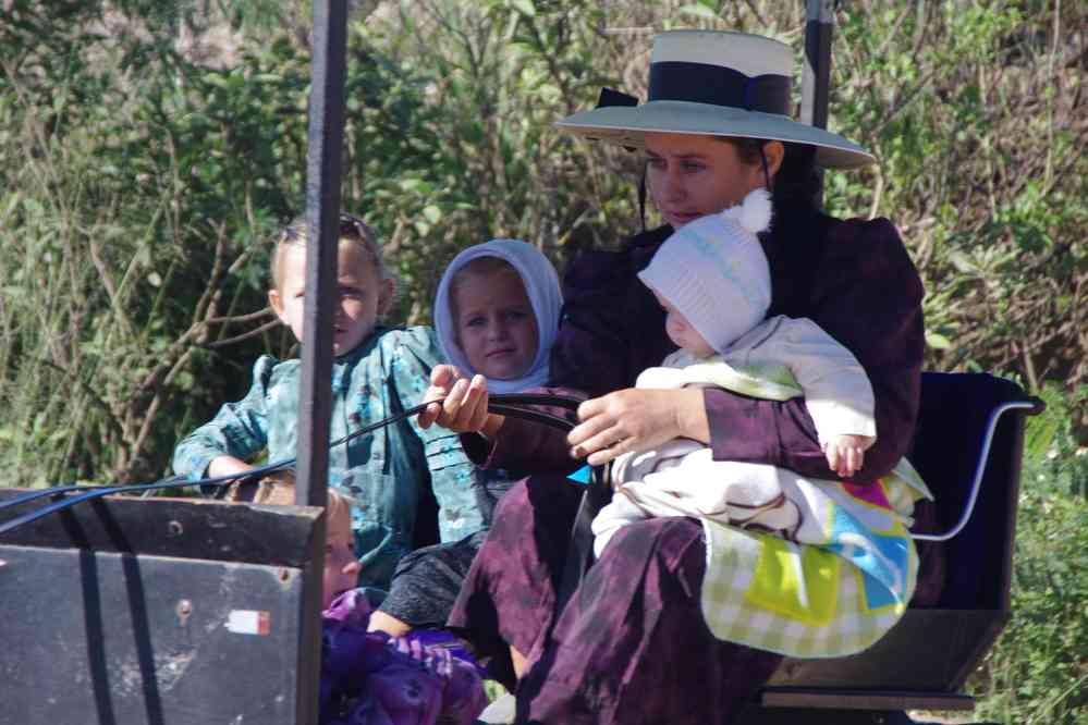 Village mennonite près de Bacalar, le 25 janvier 2016