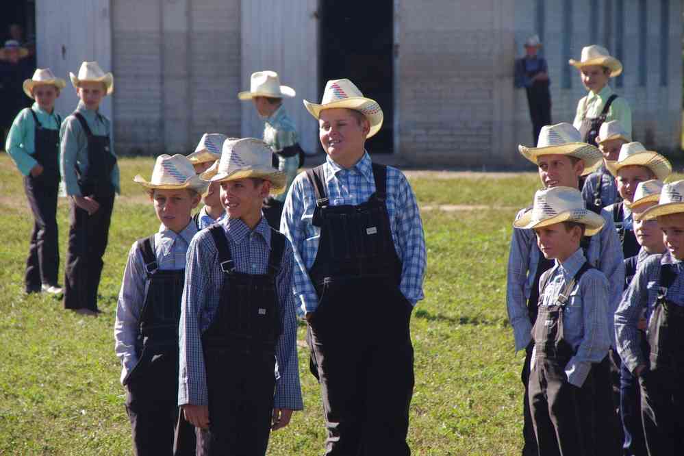 Village mennonite près de Bacalar, le 25 janvier 2016