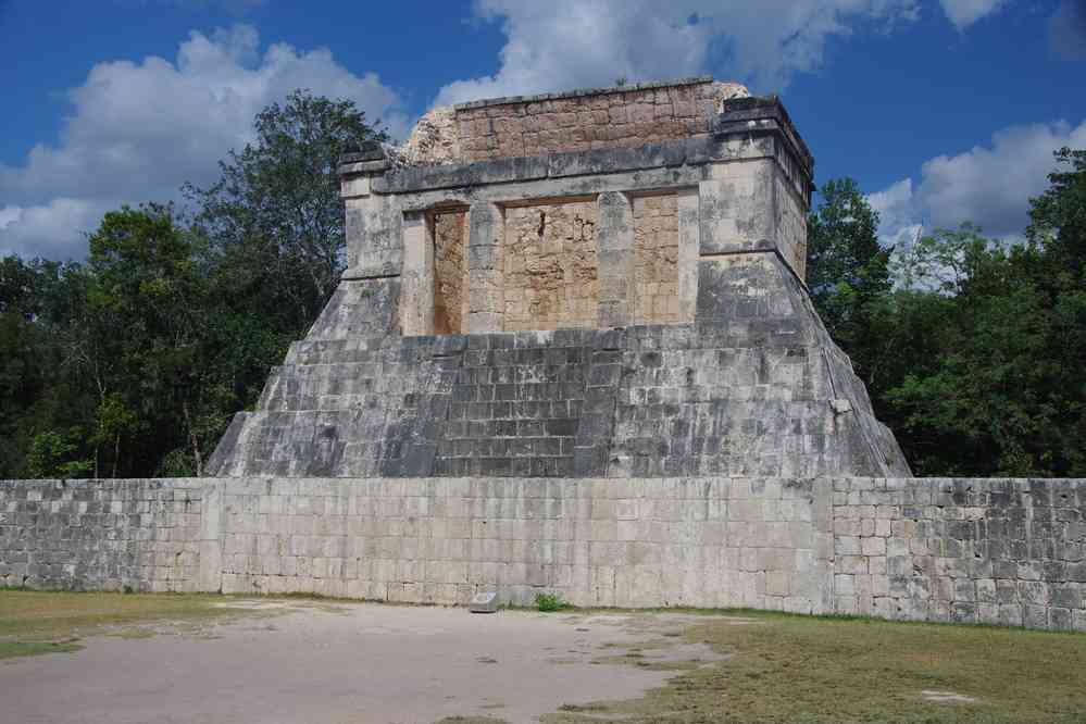 Chichén Itzá (grand jeu de pelote), le 27 janvier 2016