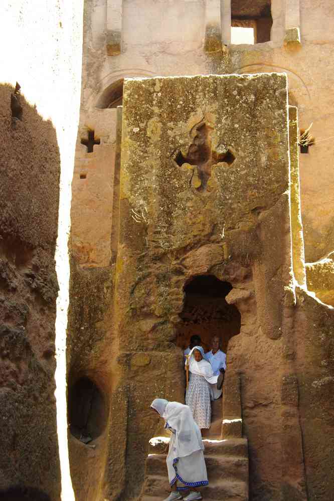 Lalibela (ላሊበላ), tombeau d’Adam, le 9 janvier 2017