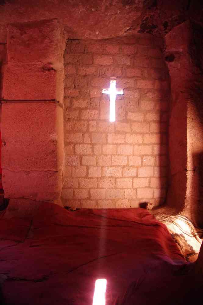 Lalibela (ላሊበላ), église Bieta Mercurios (ቤተ መርቆሬዎስ), le 9 janvier 2017