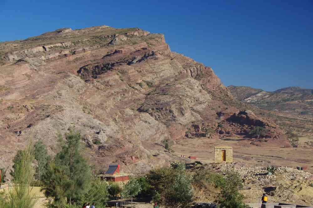 Début du trek du Guéralta en partant de Wukro (ውቕሮ), le 11 janvier 2017