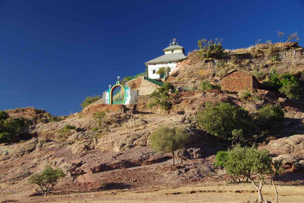 Trek dans le Guéralta : arrivée au premier camp, le 11 janvier 2017